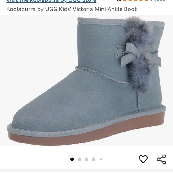 Koolaburra Other - Cozy Gray /BLUE Kids Boots